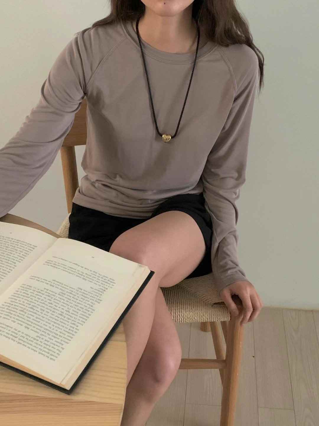 LUNE韓國直郵女裝新品推薦時尚真品熱賣人氣休閑職業長袖T恤BROTE長袖T恤