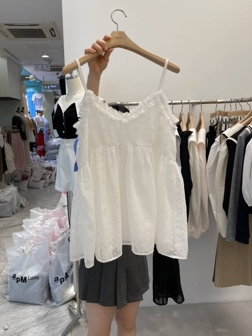 MUSK韓國直郵女裝新款24春夏人氣時尚休閑真品推薦吊帶背心ABLE STUDIO吊帶/背心