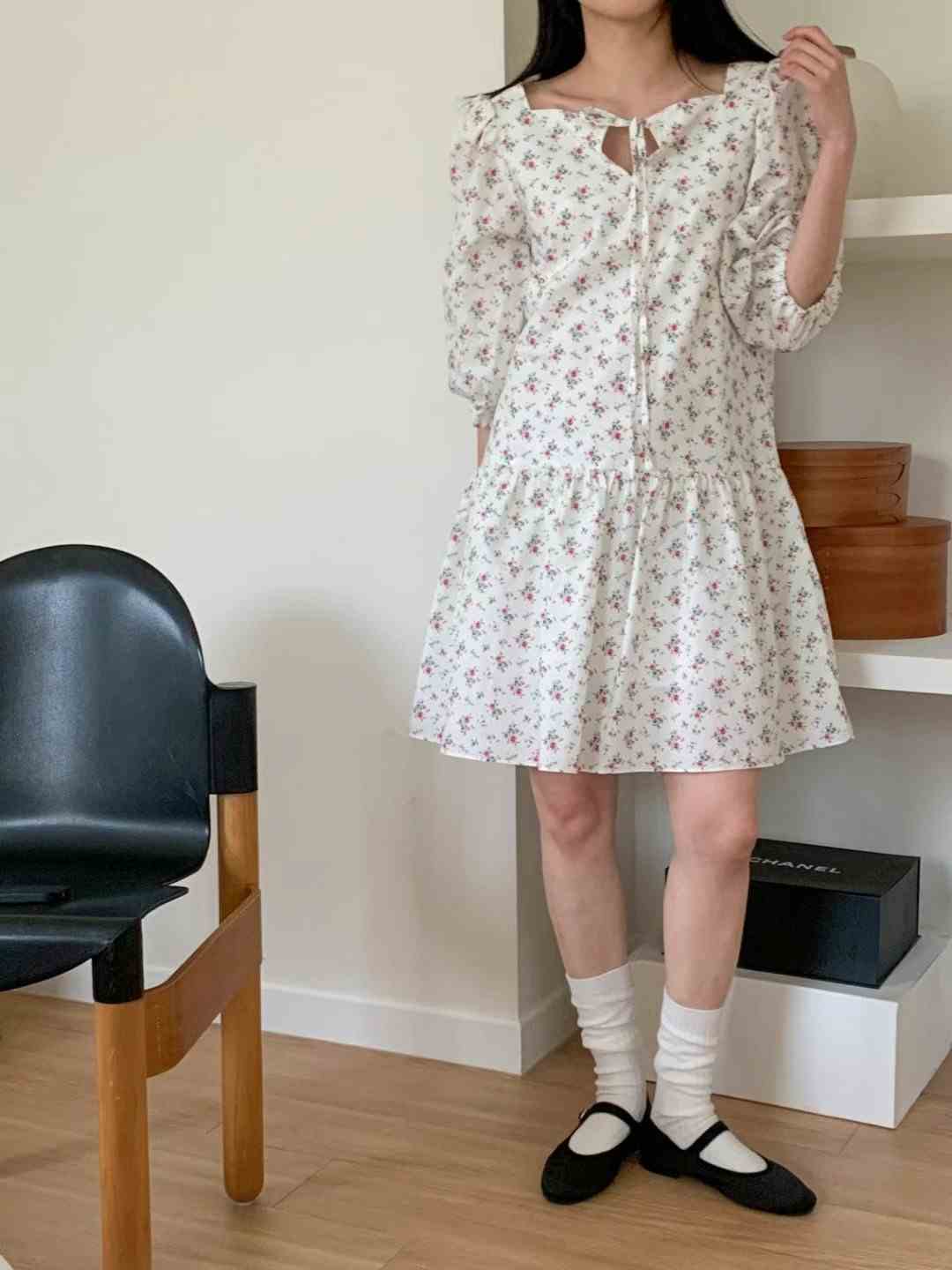 STYLE LOUNGE韓國直郵女裝新品時尚24春夏職業熱賣連衣裙STYLE LOUNGE連衣裙