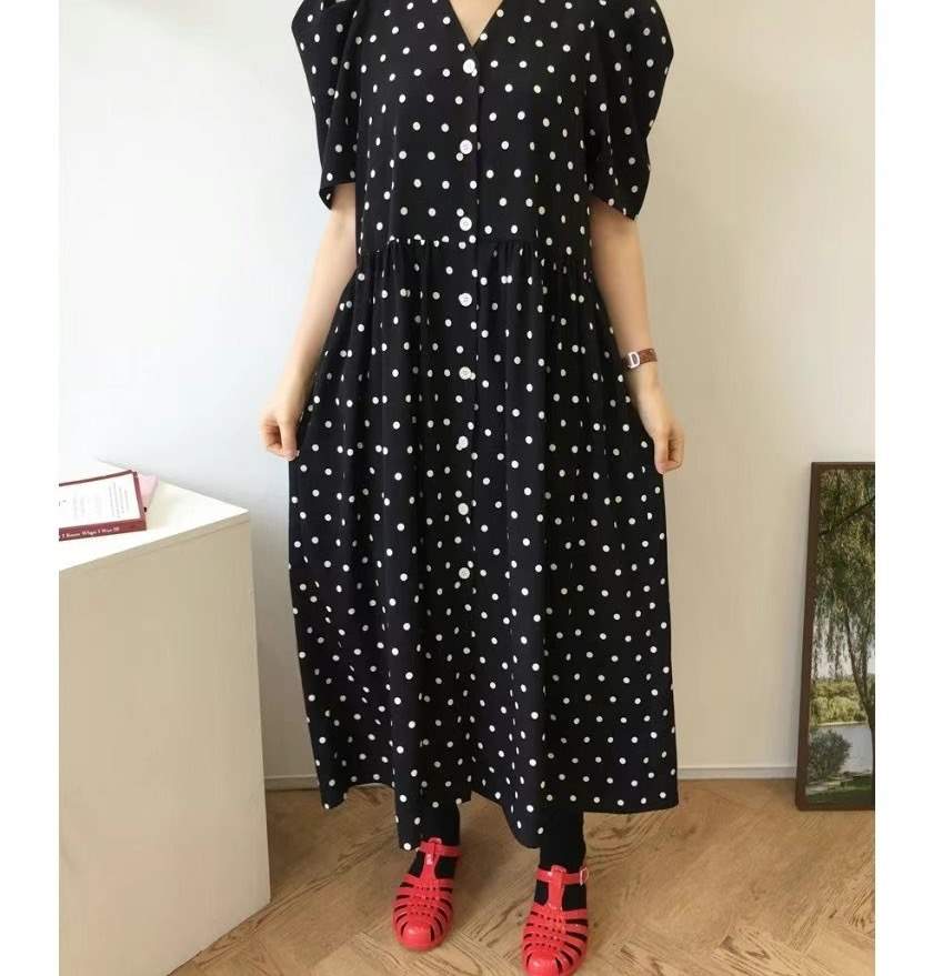 STYLE LOUNGE韓國直郵女裝新款24春夏職業人氣連衣裙復古STYLE LOUNGE連衣裙