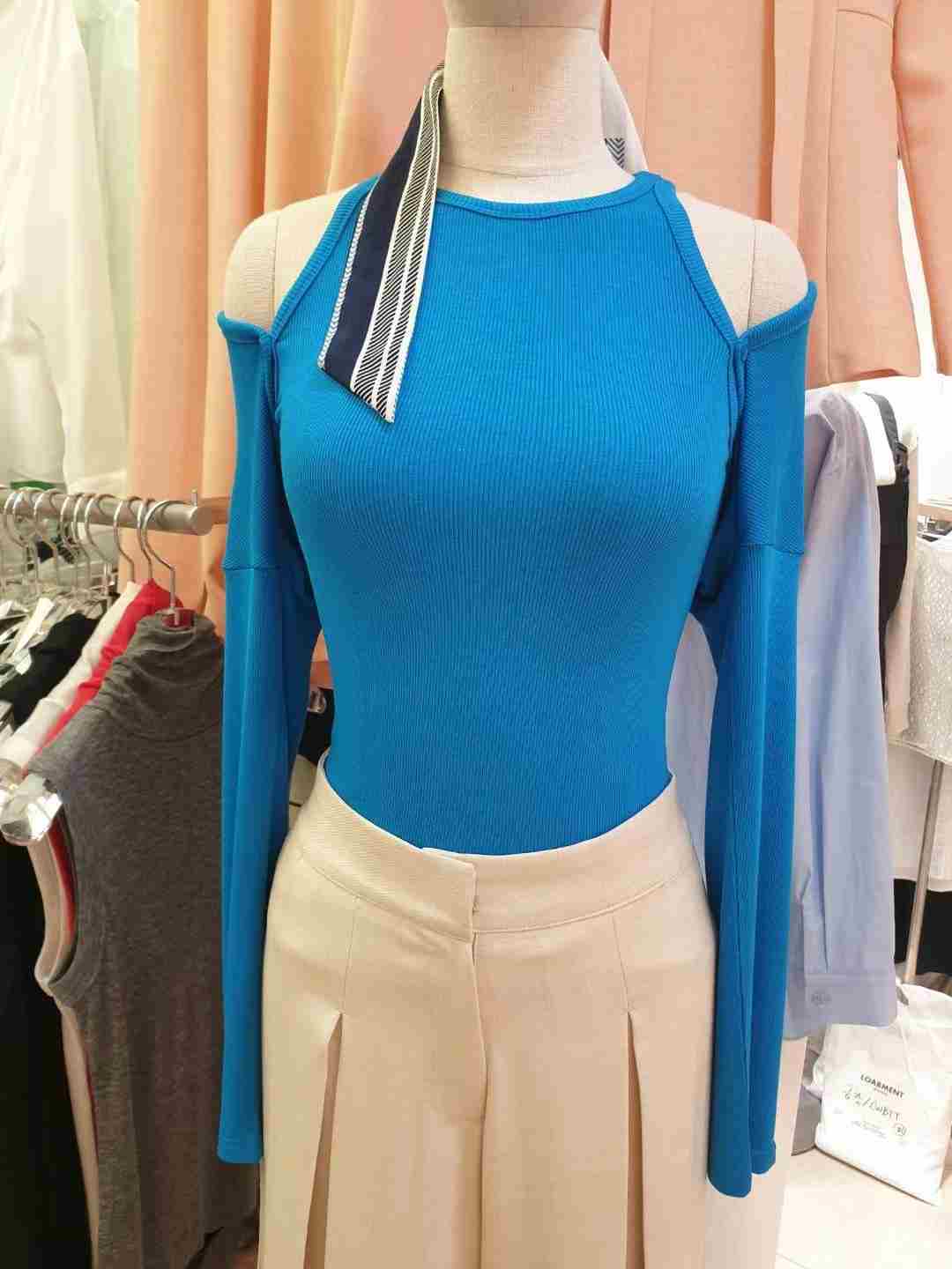 S.W SHOP-에스 더블유샵-T直郵韓國代購女裝新款職業針織衫開襟衫S.W SHOP針織衫