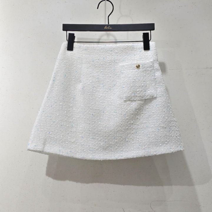 WON韓國直郵東大門實拍女士新品推薦時尚人氣24春夏休閑短裙WON短裙