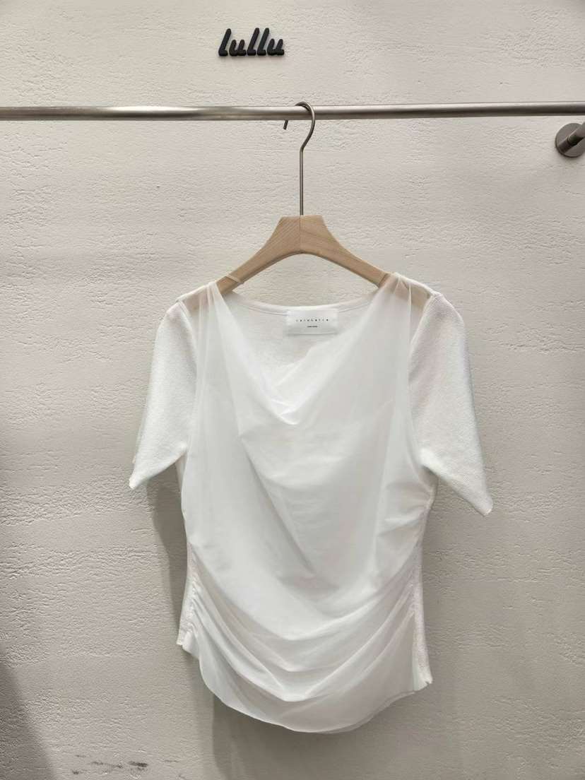LIVE/LULULALLA韓國直郵東大門代購女裝新品24春夏熱賣T恤LIVE/LULULALLAT恤