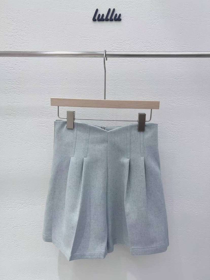 LULULALLA韓國直郵東大門實拍女裝新品24春夏時尚人氣短褲LULULALLA短褲
