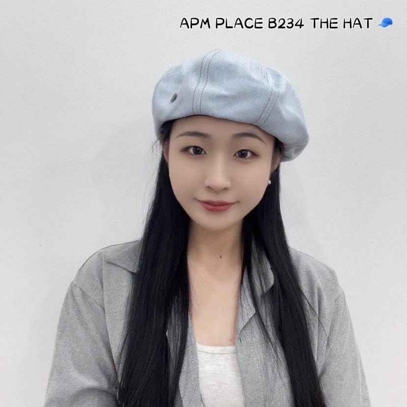THE HAT韓國直郵女裝新款24春夏職業熱賣推薦時尚帽子貝雷THE HAT帽子