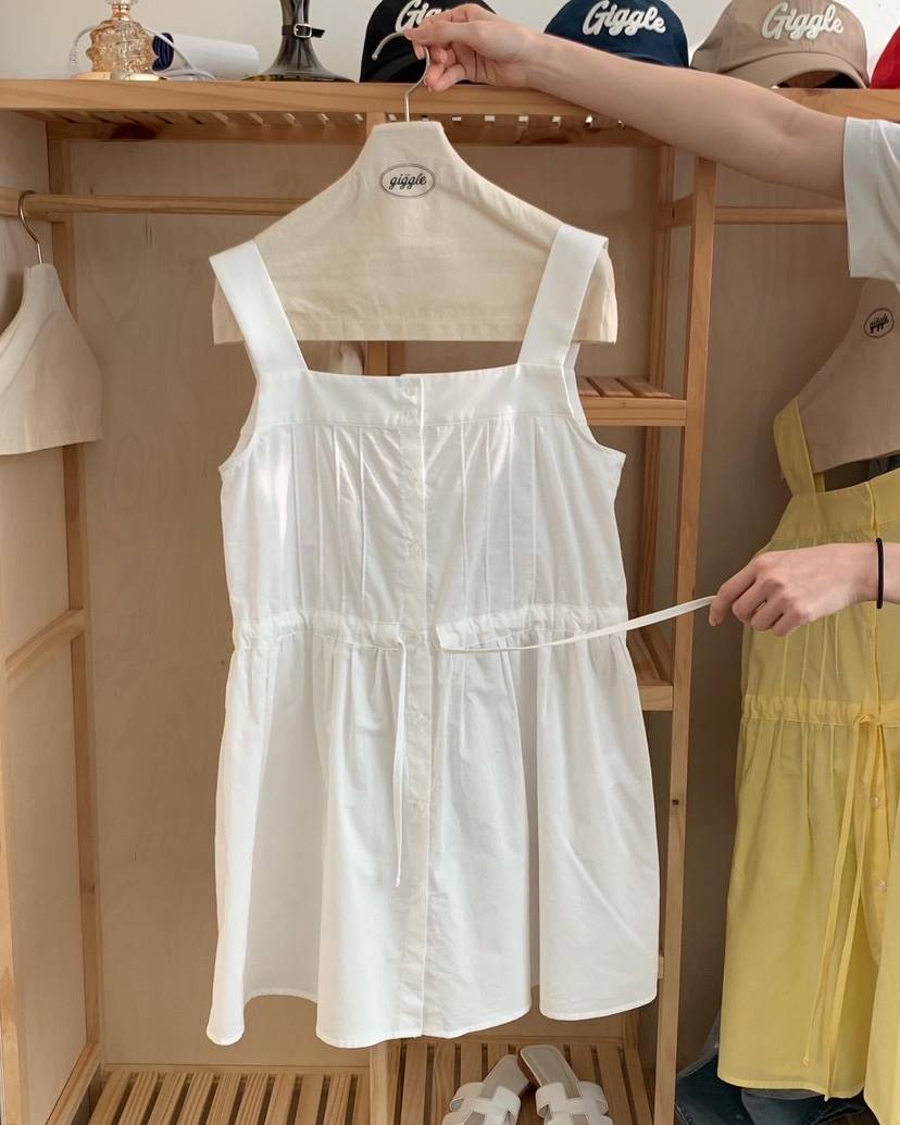 giggle韓國直郵女裝新款熱賣真品休閑時尚職業人氣24春夏連衣裙COME OPEN連衣裙