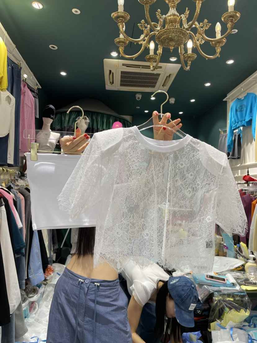 Three color韓國直郵女裝新款人氣真品24春夏推薦休閑套裝Three color套裝