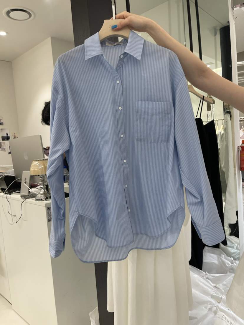 UNNOEUD韓國直郵東大門實拍女裝新品推薦職業24春夏襯衫蕾絲衫THE REST/UNNOEUD襯衫/蕾絲衫