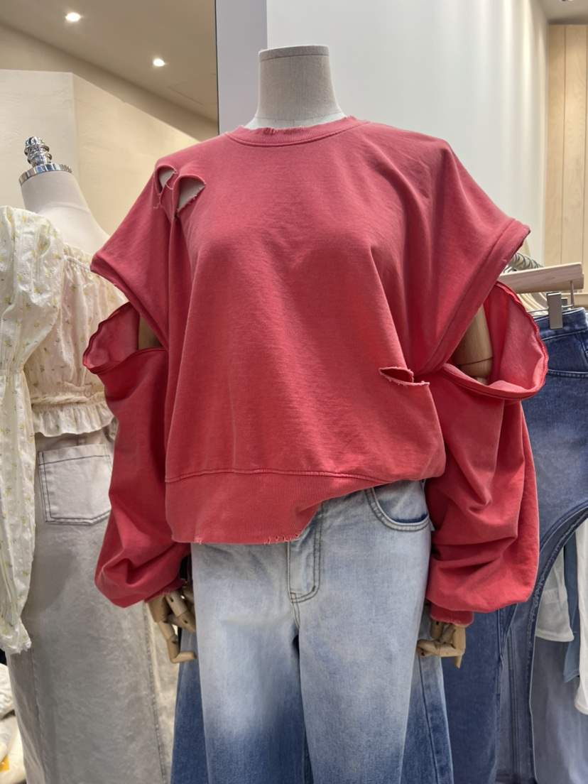 VARIAL直郵韓國代購女裝新品真品時尚休閑熱賣24春夏衛衣VARIAL衛衣