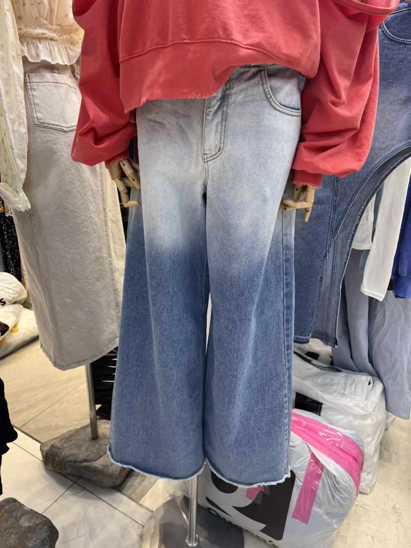 VARIAL直郵韓國代購女裝新款真品時尚24春夏熱賣職業牛仔褲VARIAL牛仔褲