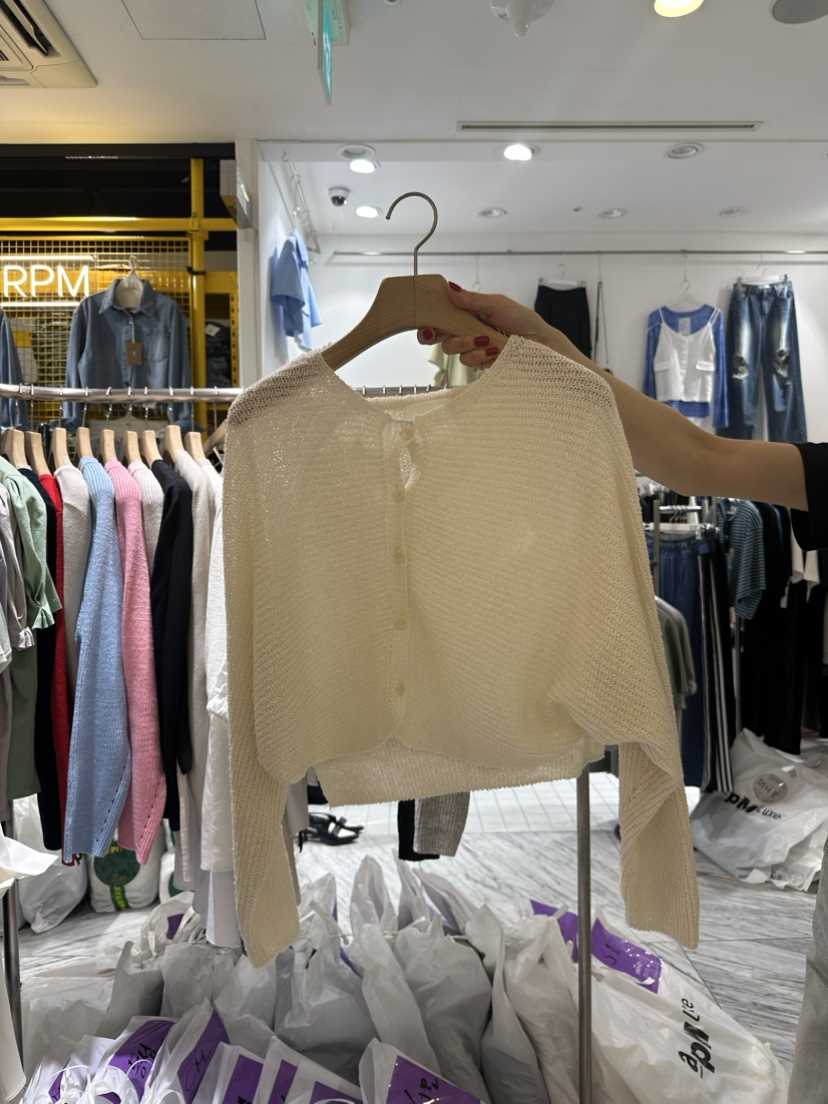 YIKHO STYLE韓國直郵東大門實拍女裝新品職業熱賣時尚針織衫YIKHO STYLE針織衫