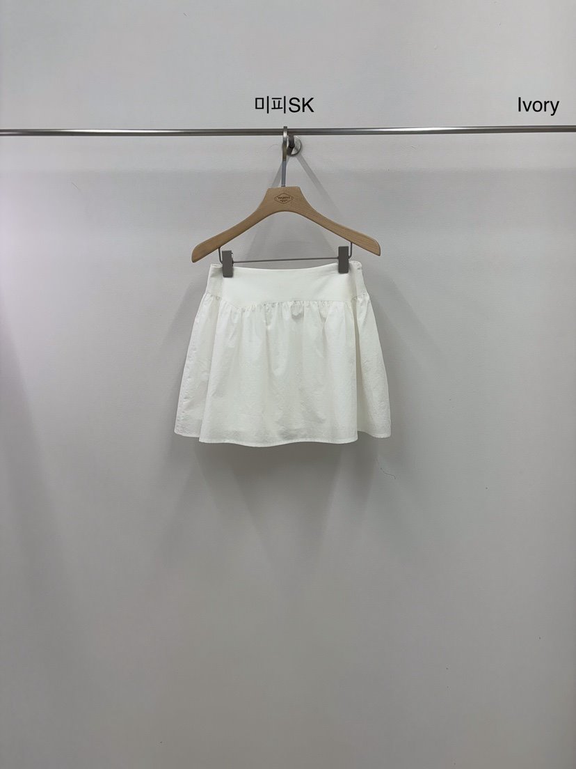 VERGAMOT韓國直郵女裝新品真品人氣推薦24春夏熱賣休閑短裙VERGAMOT短裙