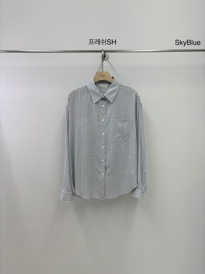 VERGAMOT韓國直郵東大門實拍女裝新品熱賣休閑24春夏襯衫蕾絲衫VERGAMOT襯衫/蕾絲衫