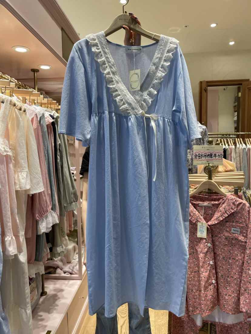 BALCONY韓國直郵東大門代購女裝新款推薦24春夏熱賣職業睡衣BALCONY睡衣