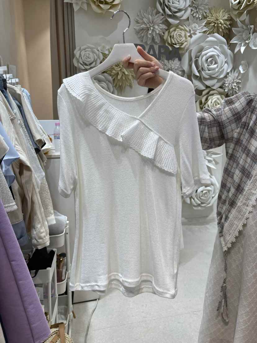 RARA直郵韓國代購女裝新品職業24春夏休閑真品時尚推薦T恤MELOT恤