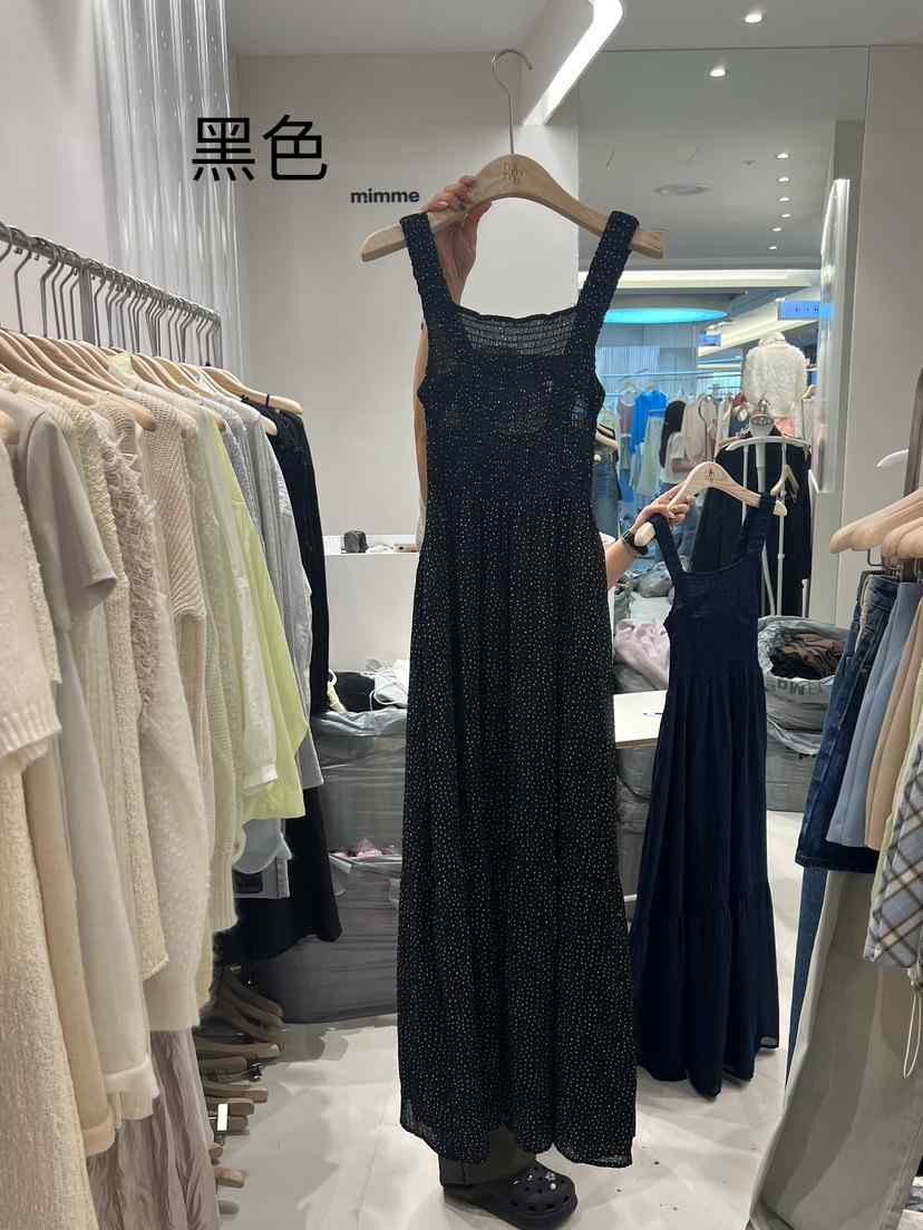 mimme韓國代購女裝新品職業熱賣時尚休閑推薦真品24春夏連衣裙MIMME連衣裙