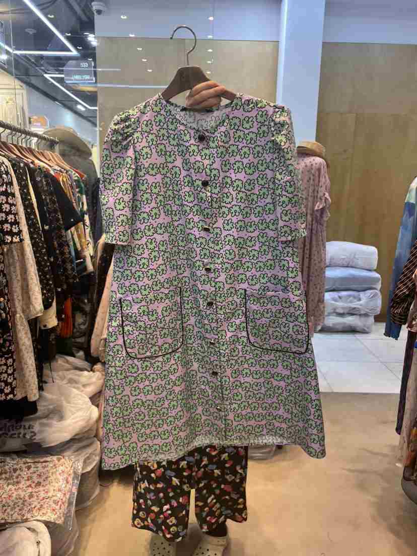 SUISUI東大門實拍女裝新品24春夏人氣休閑時尚連衣裙口袋SUISUI連衣裙