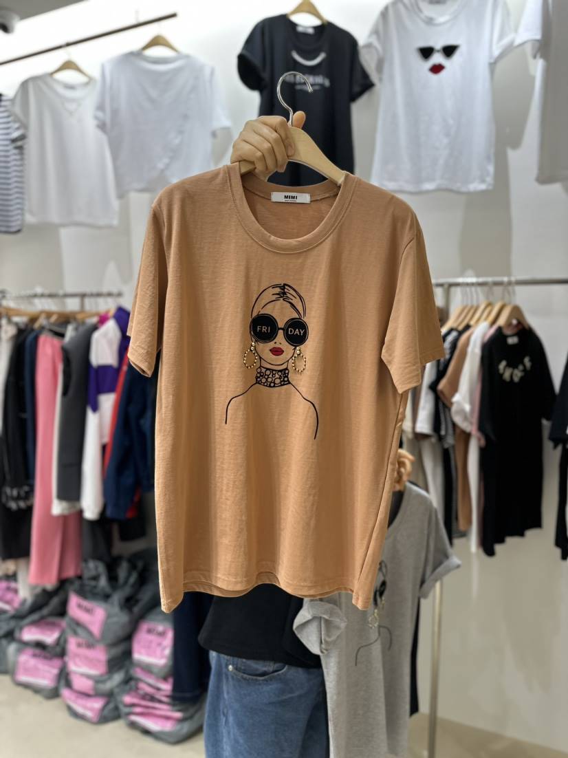 MIMI韓國直郵女裝新品真品24春夏人氣推薦熱賣休閑時尚T恤BUTTER-PT恤
