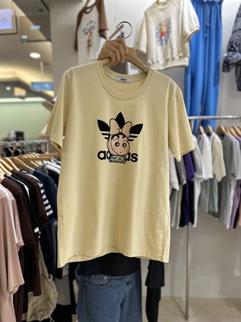 MIMI韓國直郵東大門實拍女裝新款真品職業推薦人氣熱賣24春夏T恤BUTTER-PT恤