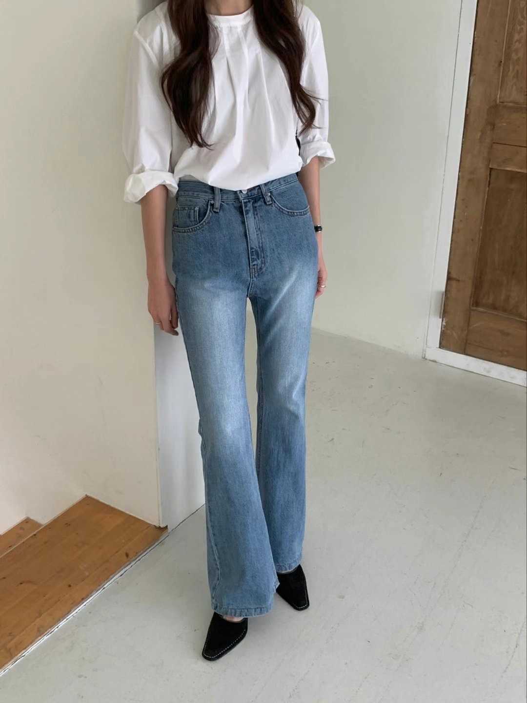 MISSJEAN韓國直郵女裝新款時尚人氣推薦熱賣職業真品牛仔褲MISSJEAN牛仔褲