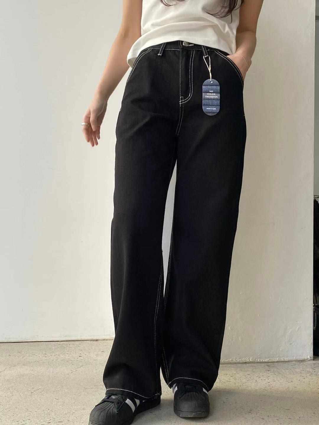 MISSJEAN韓國直郵女裝新品真品休閑職業人氣熱賣時尚牛仔褲MISSJEAN牛仔褲