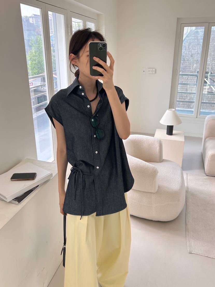 ME MO韓國直郵東大門代購女裝新款時尚24春夏熱賣吊帶背心ME MO吊帶/背心