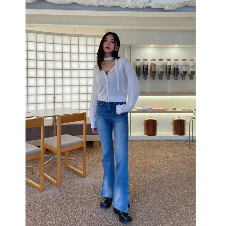 OUR HOUR直郵韓國代購女裝新品時尚休閑推薦真品職業針織衫MELLO針織衫