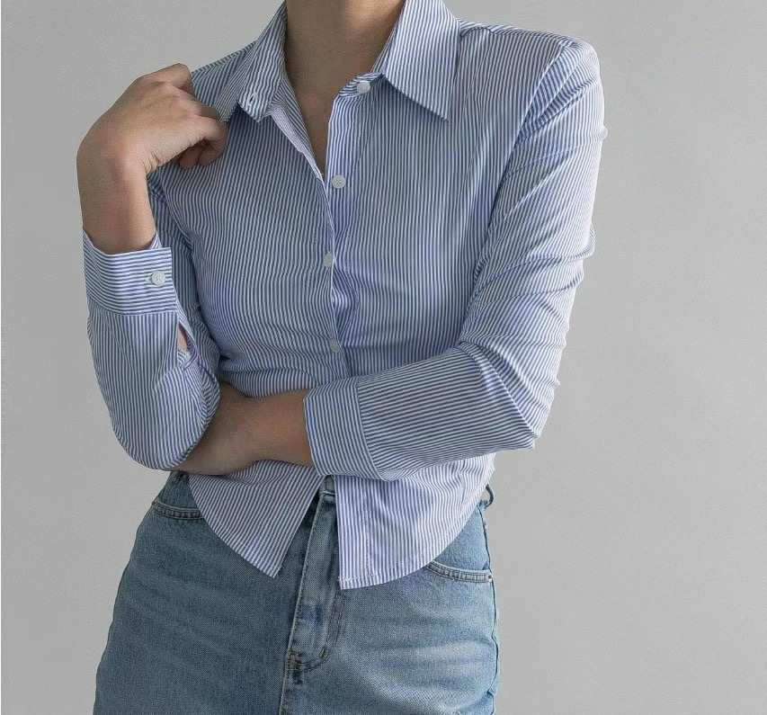 OUR HOUR韓國直郵女裝新品休閑推薦時尚熱賣真品襯衫蕾絲衫MELLO襯衫/蕾絲衫