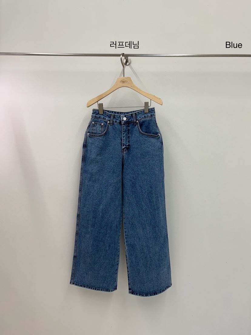 VERGAMOT韓國直郵女裝新品時尚休閑24春夏職業熱賣牛仔褲VERGAMOT牛仔褲