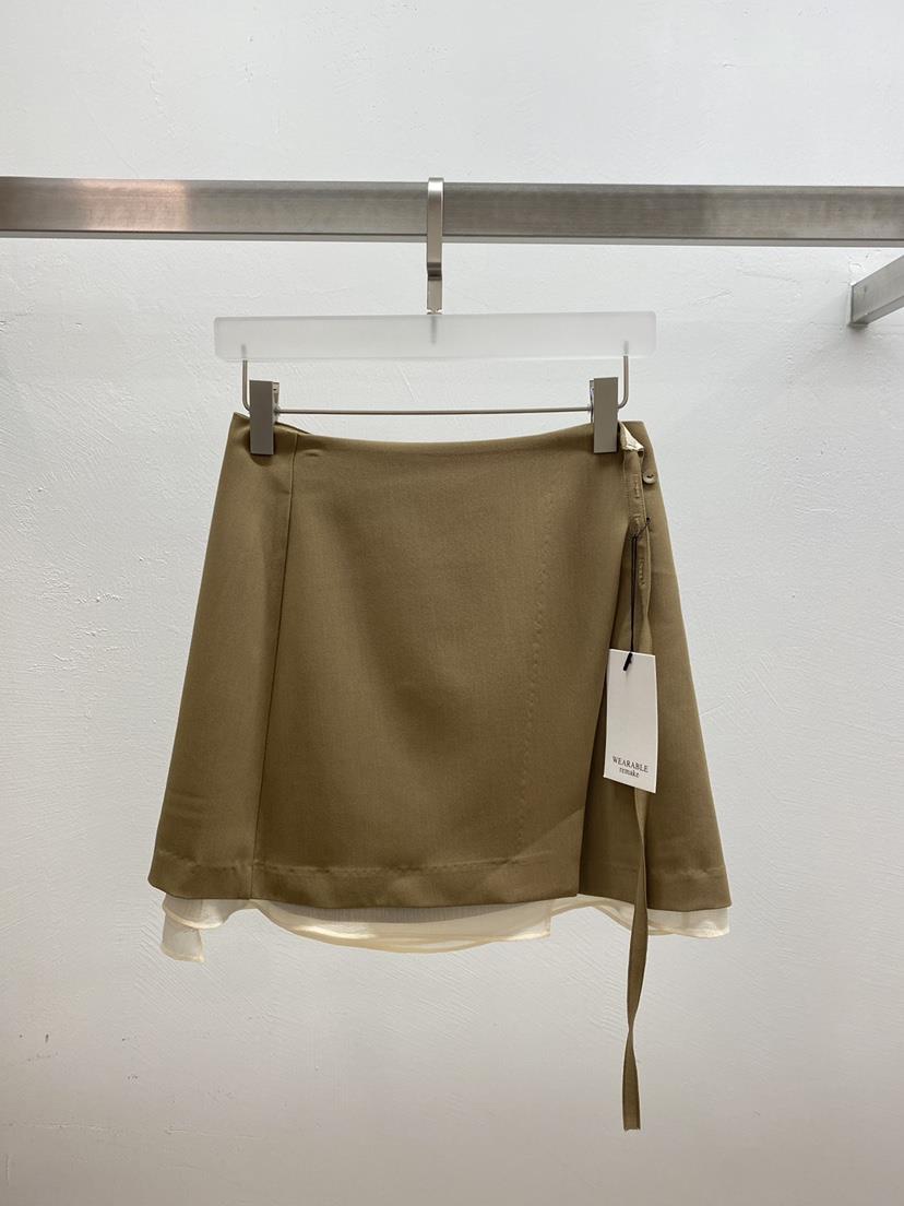 WEARABLE直郵韓國代購女裝新款真品推薦休閑人氣熱賣職業短裙WEARABLE短裙