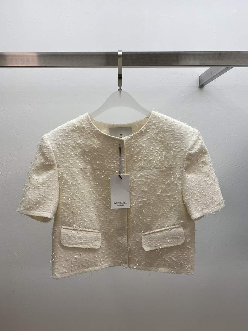 WEARABLE韓國直郵女裝新品職業休閑推薦24春夏人氣夾克花呢WEARABLE夾克