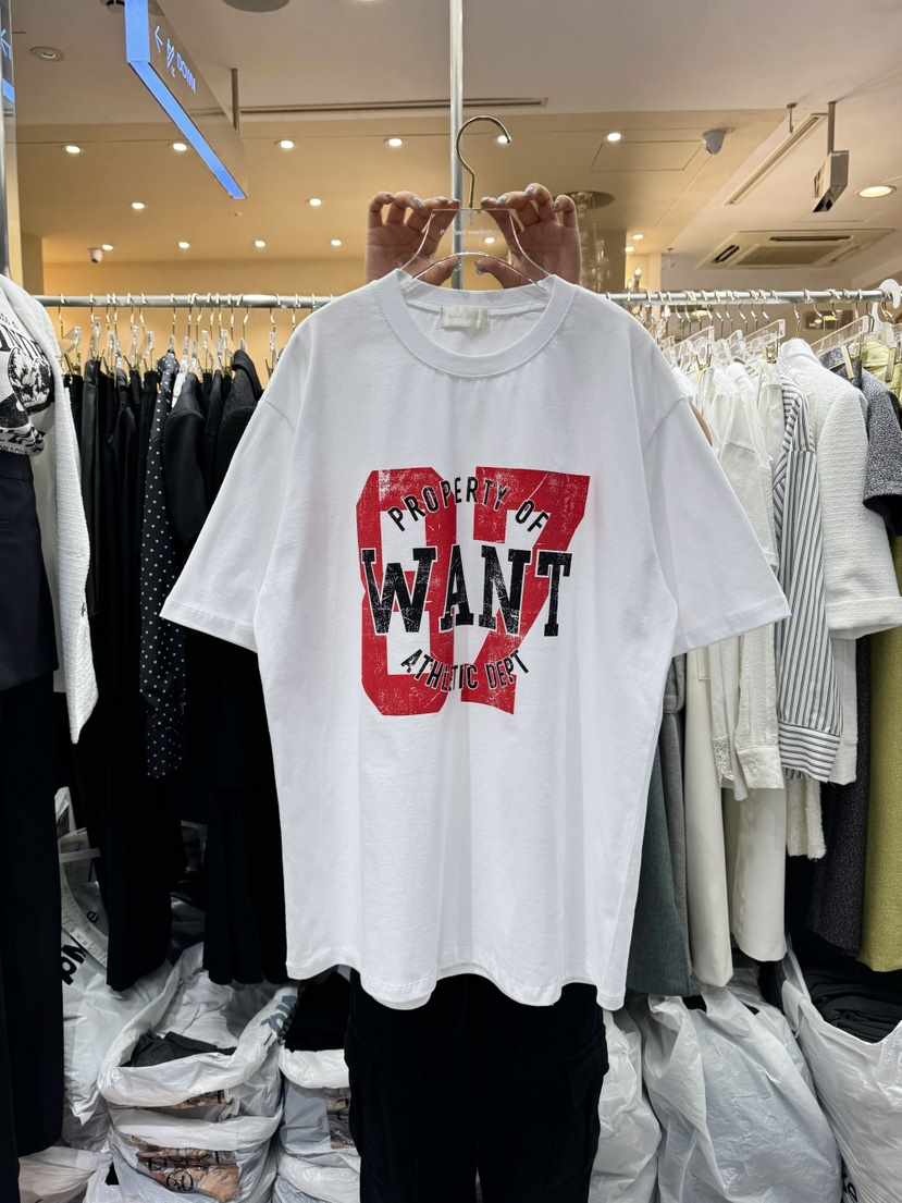 Workshop韓國直郵女裝新款職業24春夏推薦休閑時尚人氣T恤Work_shopT恤