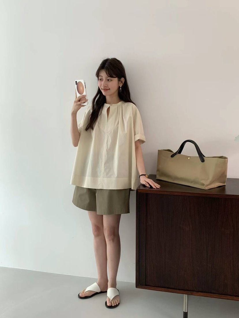 EGG/DS訂貨周期長韓國直郵東大門實拍女裝新品職業襯衫蕾絲衫PROJECT ELF/ELF-L襯衫/蕾絲衫