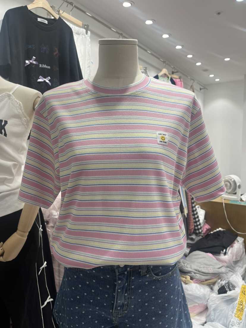 NAME VALUE直郵韓國代購女裝新品時尚真品休閑人氣職業T恤OVER NEAPT恤
