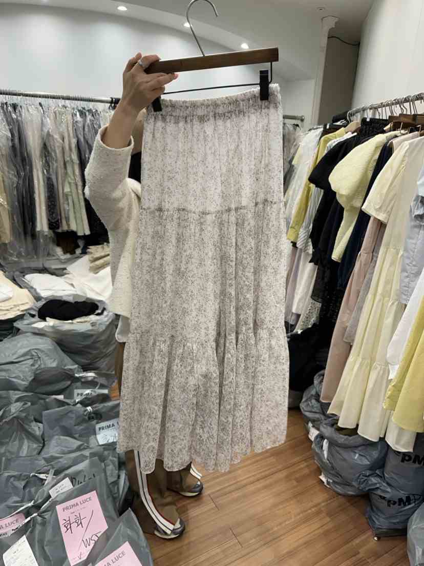 PRIMA LUCE直郵韓國代購女士新品休閑24春夏真品人氣長裙CCORIE長裙