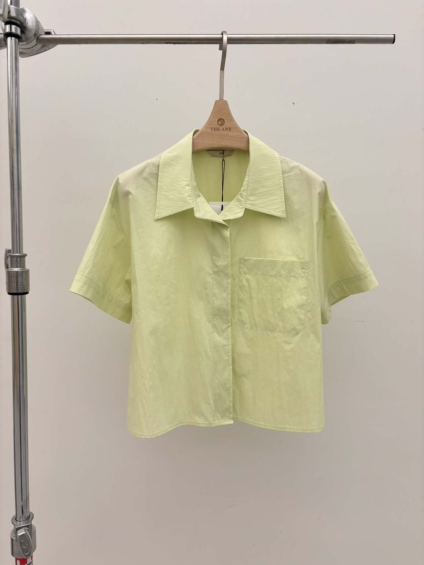 The any韓國直郵東大門代購女裝新品休閑人氣職業襯衫蕾絲衫MEMOIRE襯衫/蕾絲衫