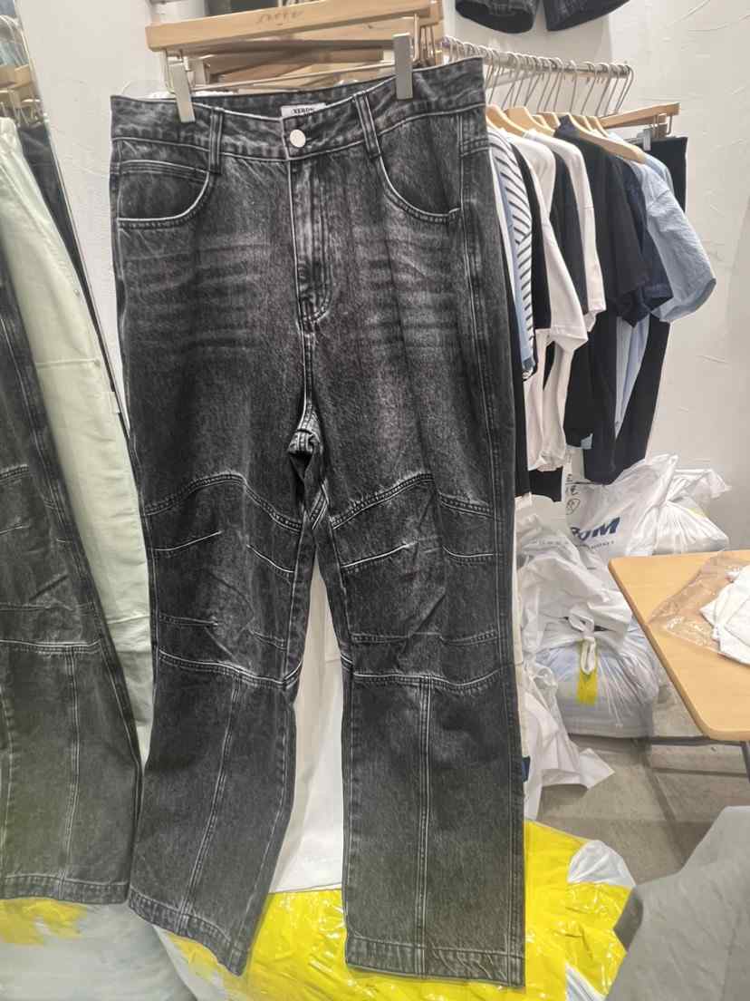 XERON-男裝韓國直郵女裝新品24春夏真品時尚熱賣休閑牛仔褲XERON-男裝牛仔褲