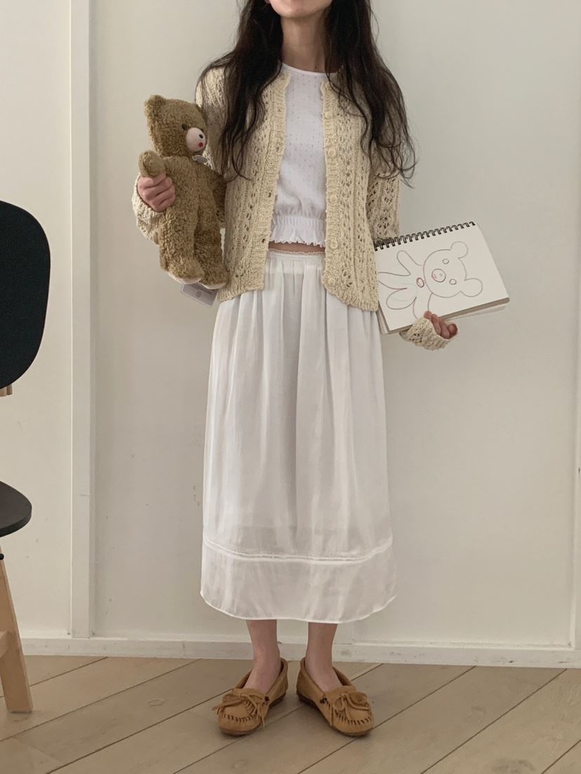 JKICHI韓國直郵女裝新款推薦人氣熱賣職業時尚24春夏長裙EDIT長裙