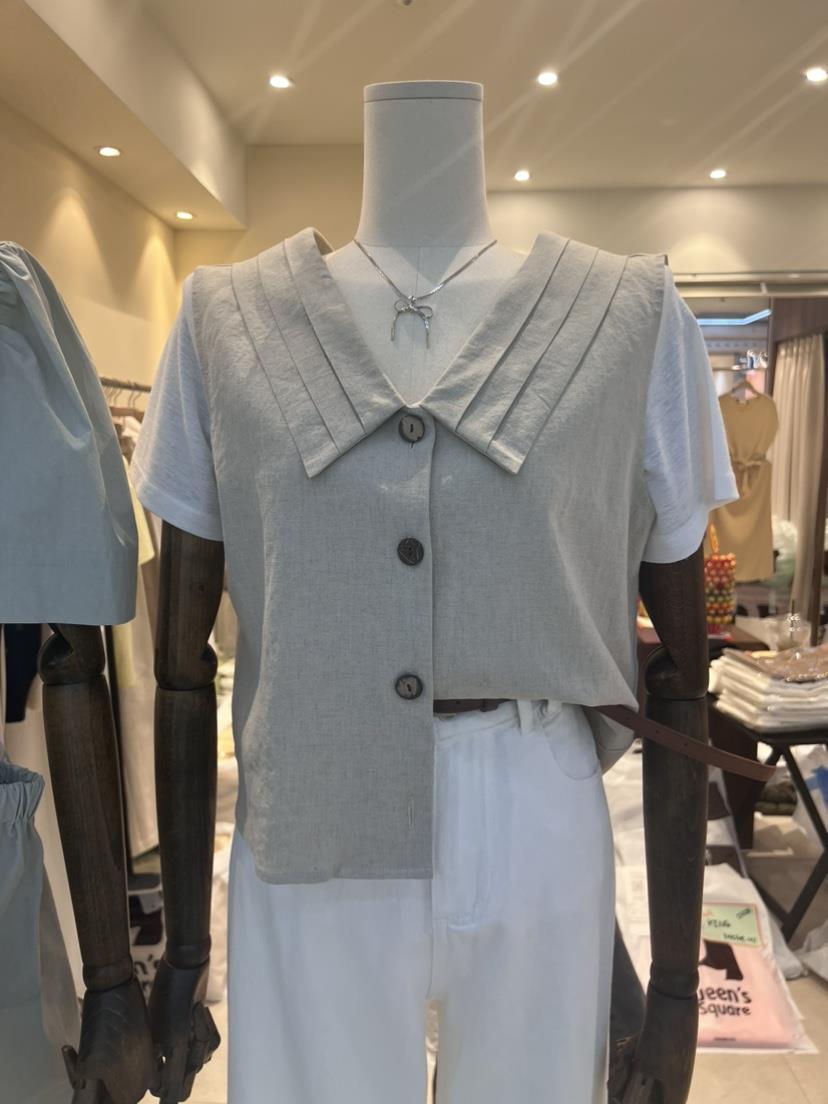 JuA韓國直郵東大門實拍女裝新品熱賣人氣真品職業推薦休閑馬甲JUA馬甲