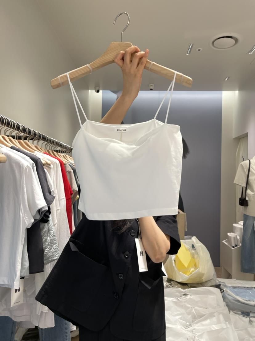 ormore直郵韓國代購女裝新品人氣休閑推薦24春夏吊帶背心ORMORE吊帶/背心