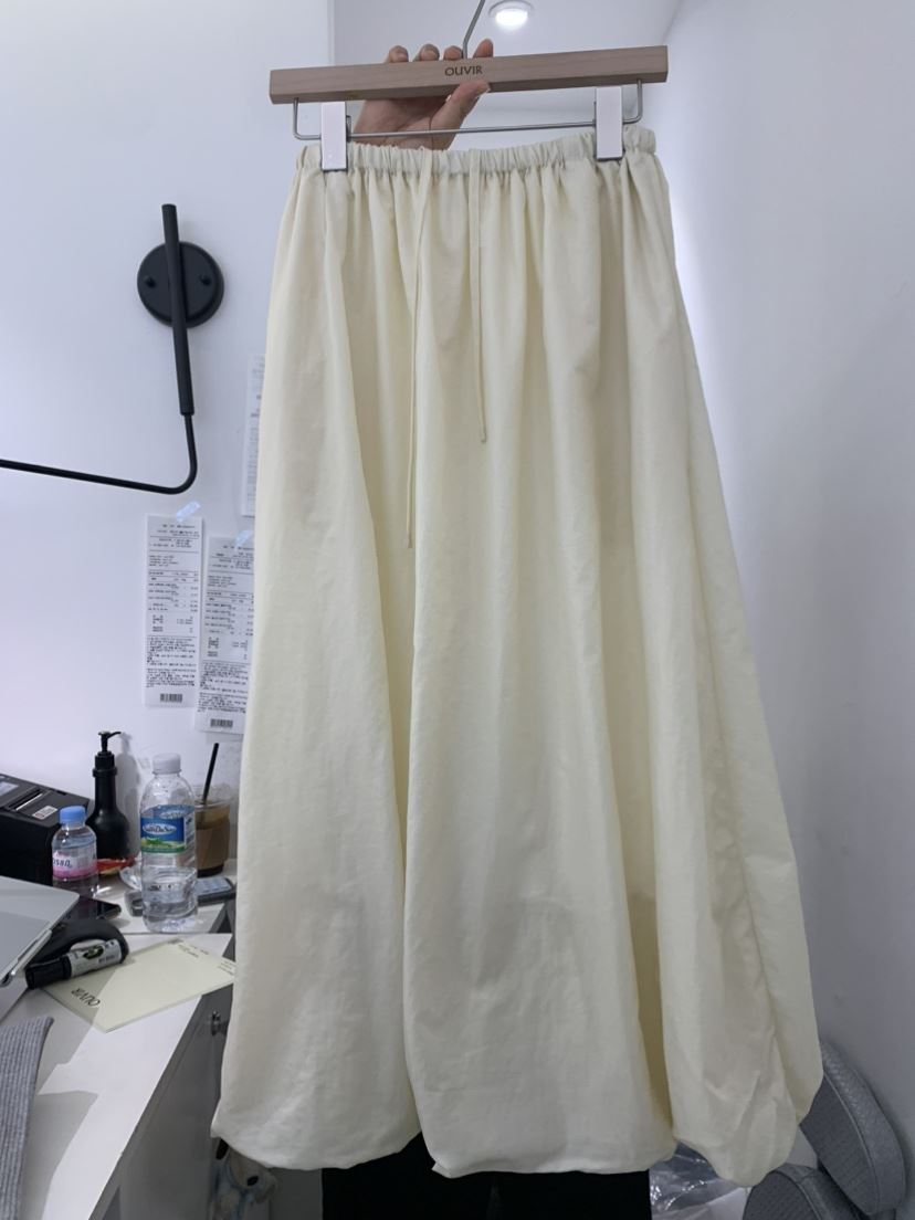 OUVIR韓國直郵女裝新品時尚熱賣人氣推薦職業真品24春夏長裙O.V.R/OUVIR長裙
