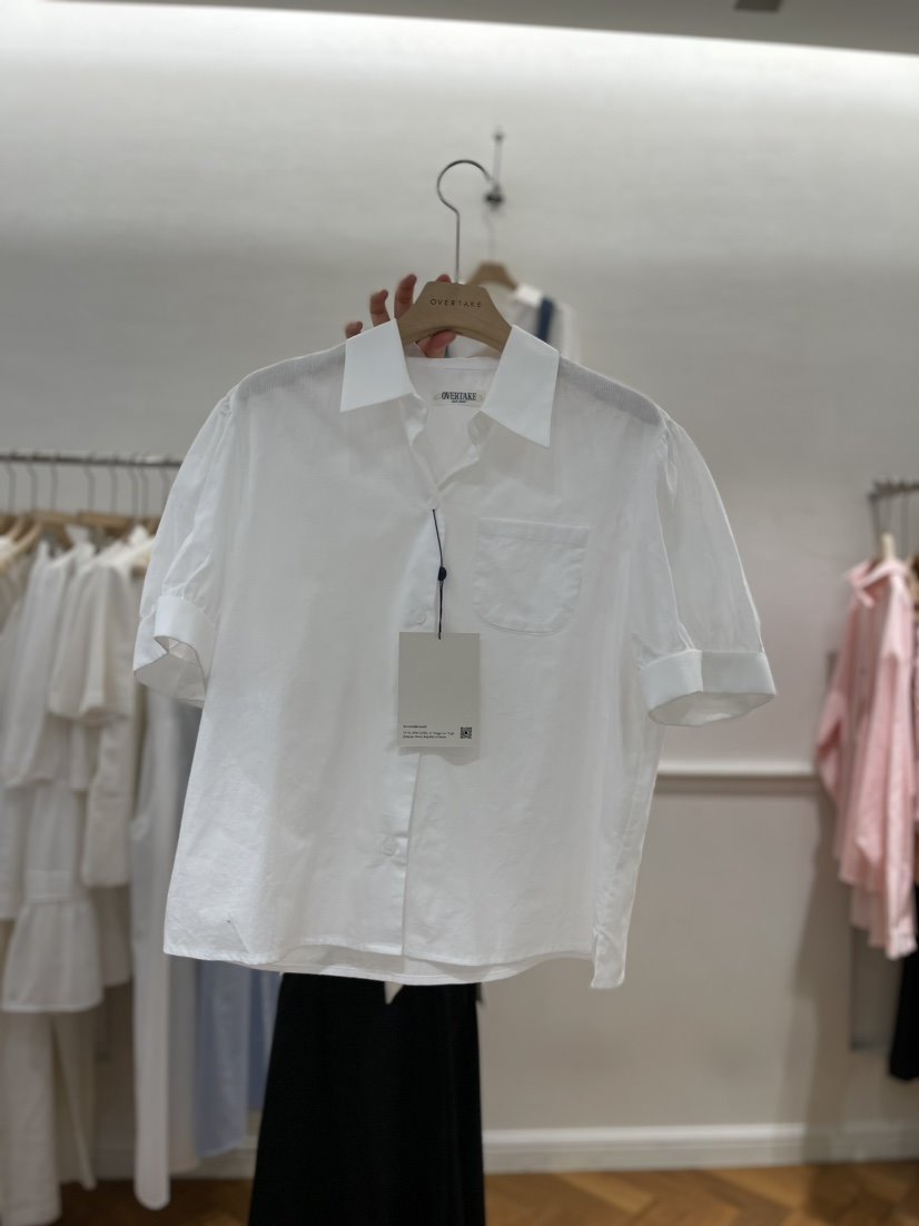 OVERTAKE直郵韓國代購女裝新品熱賣時尚休閑真品襯衫蕾絲衫OVERTAKE襯衫/蕾絲衫