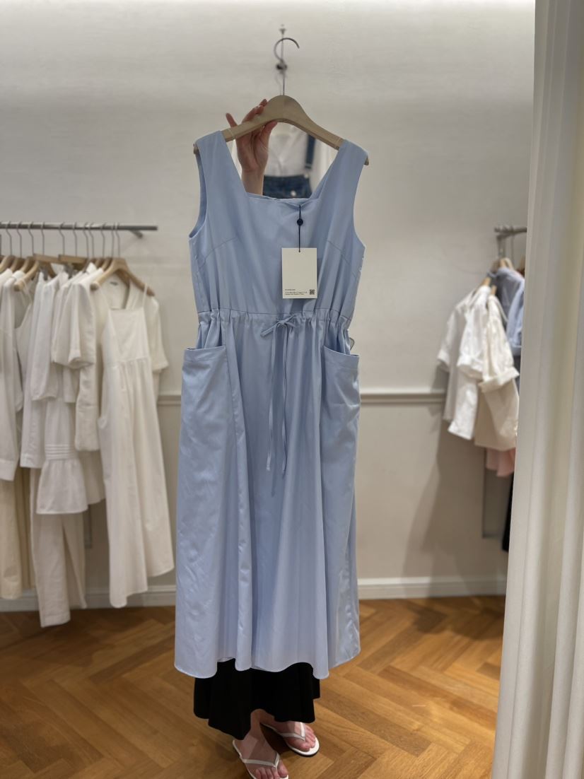 OVERTAKE直郵韓國代購女裝新品熱賣人氣24春夏連衣裙口袋OVERTAKE連衣裙