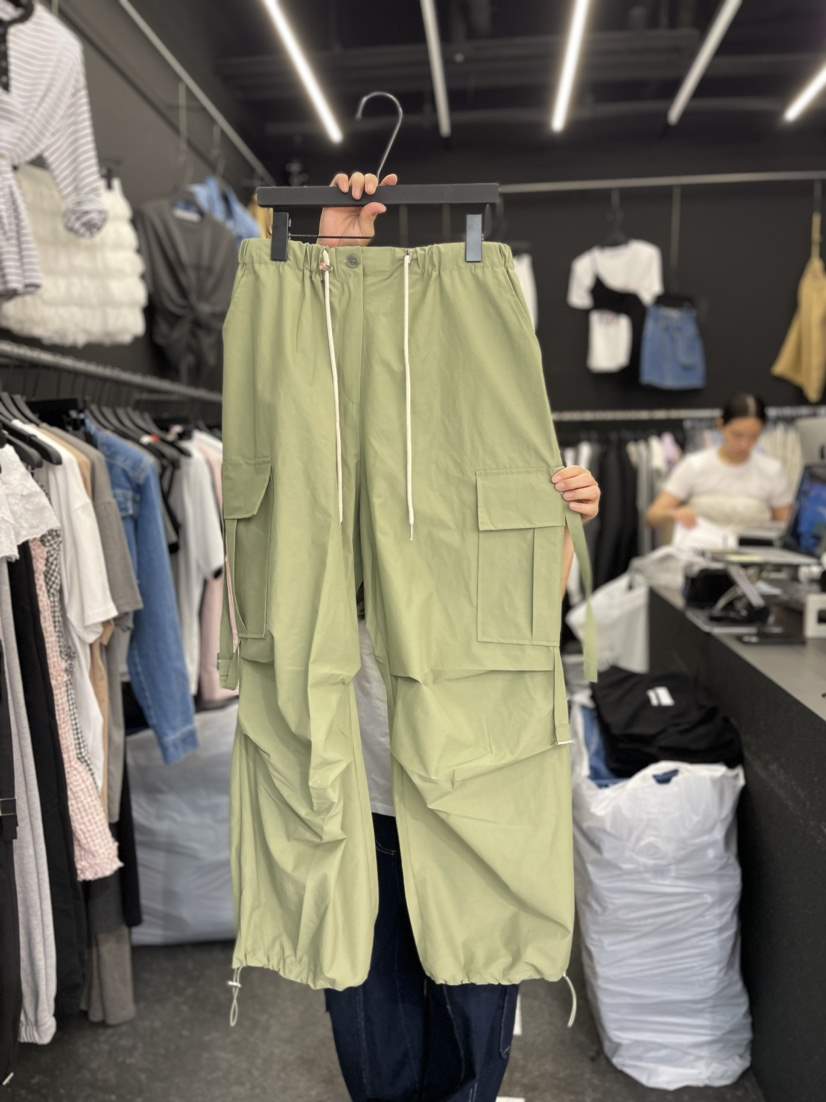 PROJECT ELF/ELF韓國直郵東大門實拍女裝新品24春夏休閑褲OURMOMENT休閑褲
