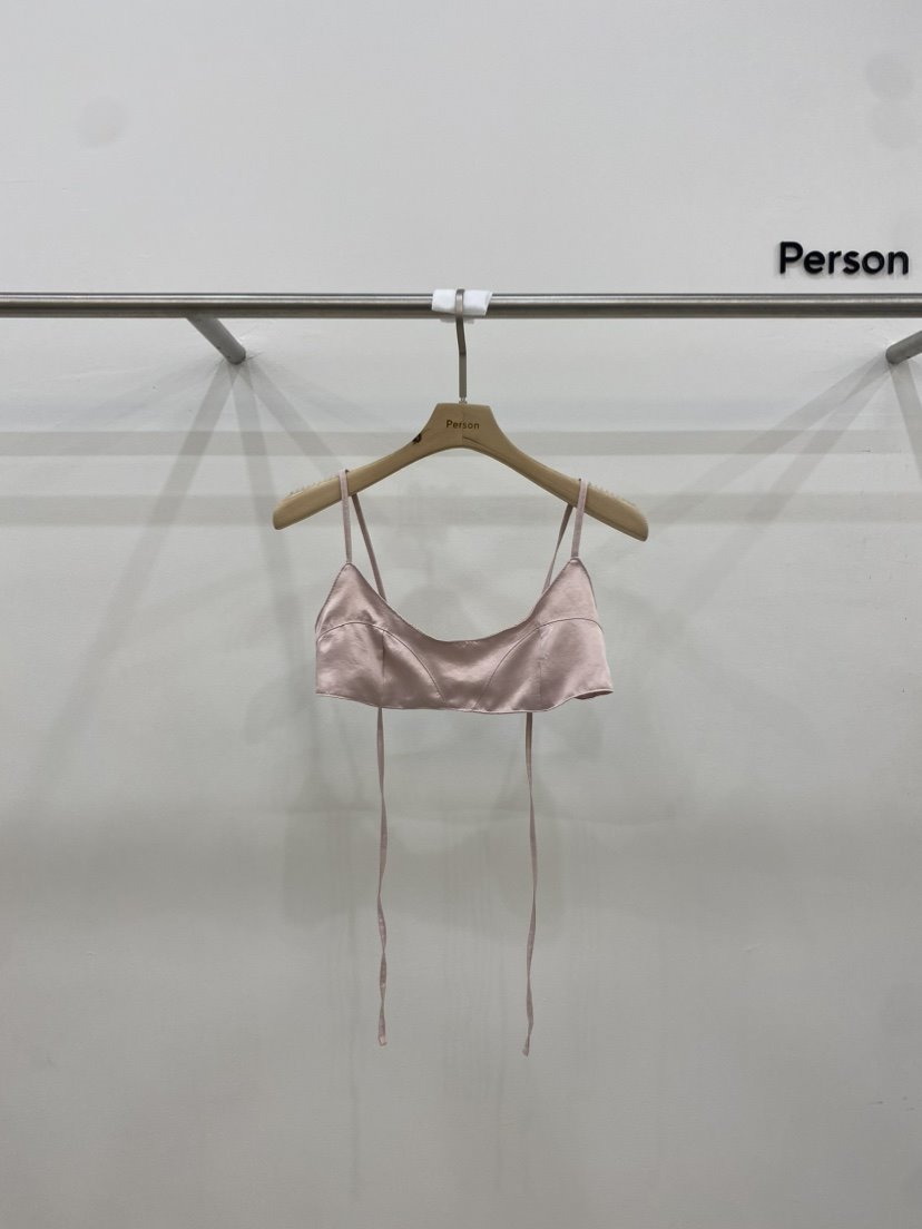 Person韓國直郵女裝新品24春夏推薦職業熱賣真品吊帶背心PERSON吊帶/背心