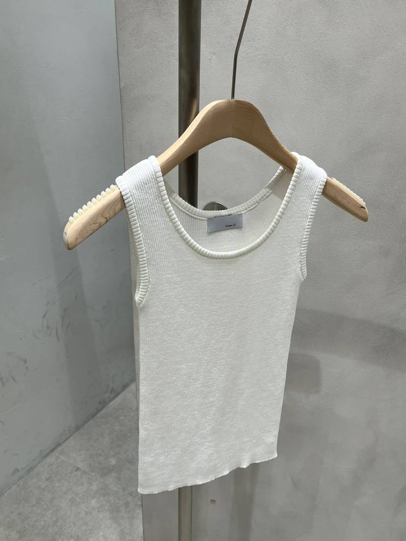 BLACK LABEL韓國直郵東大門代購女裝新品時尚24春夏吊帶背心EVERCOMMERCE METICULOUSLY DESIGNED吊帶/背心