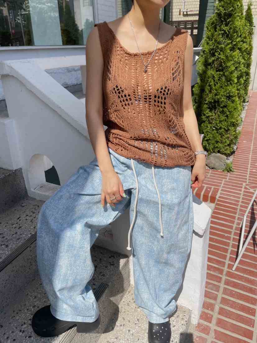 BYRING韓國直郵女裝新品熱賣職業真品人氣24春夏時尚針織衫BYRING針織衫