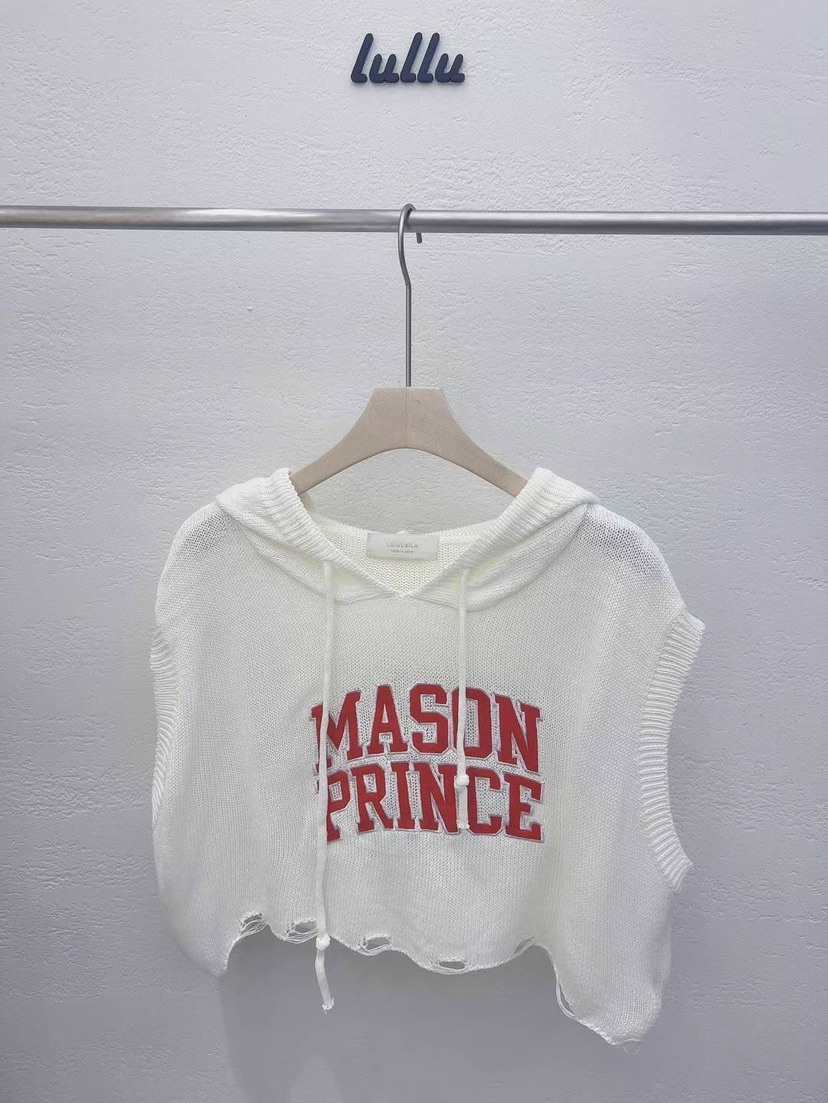 LULULALLA韓國直郵東大門代購女裝新品24春夏熱賣針織衫連帽LULULALLA針織衫