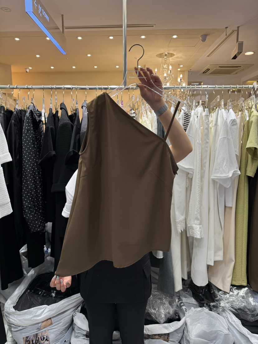 Workshop韓國直郵東大門代購女裝新款24春夏推薦吊帶背心Work_shop吊帶/背心