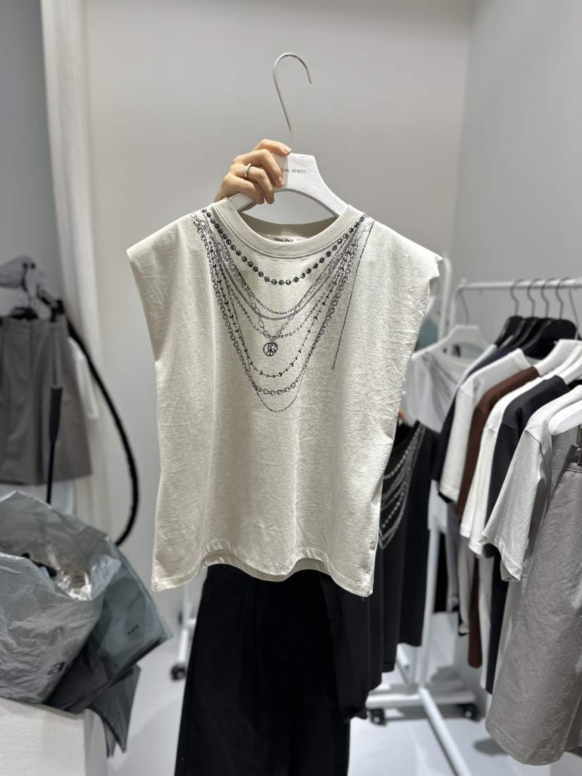VISUAL SPACE韓國直郵東大門實拍女裝新品推薦真品吊帶背心VISUAL SPACE吊帶/背心